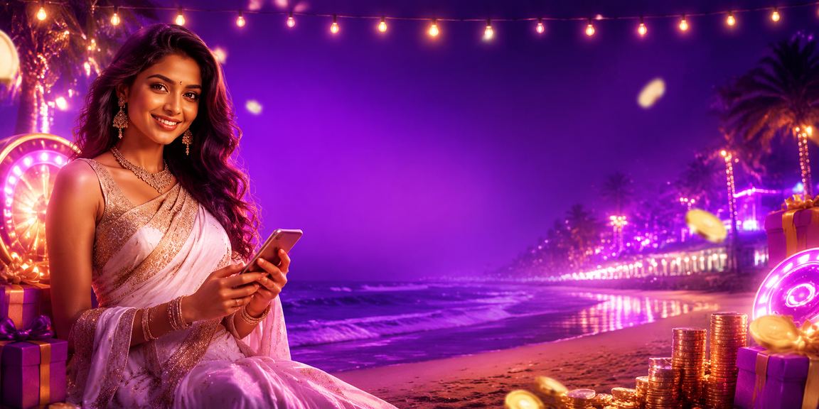 Teen Patti game interface showing cards with festive cashback bonus offer