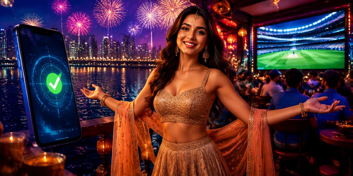 Bollywood cricket themed betting scene in India